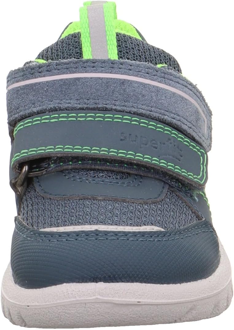 Superfit Mädchen Sport7 Mini 1-006203 Sneaker 20 EU Blau Hellgrün 8060, 20 EU Blau Hellgrün 806