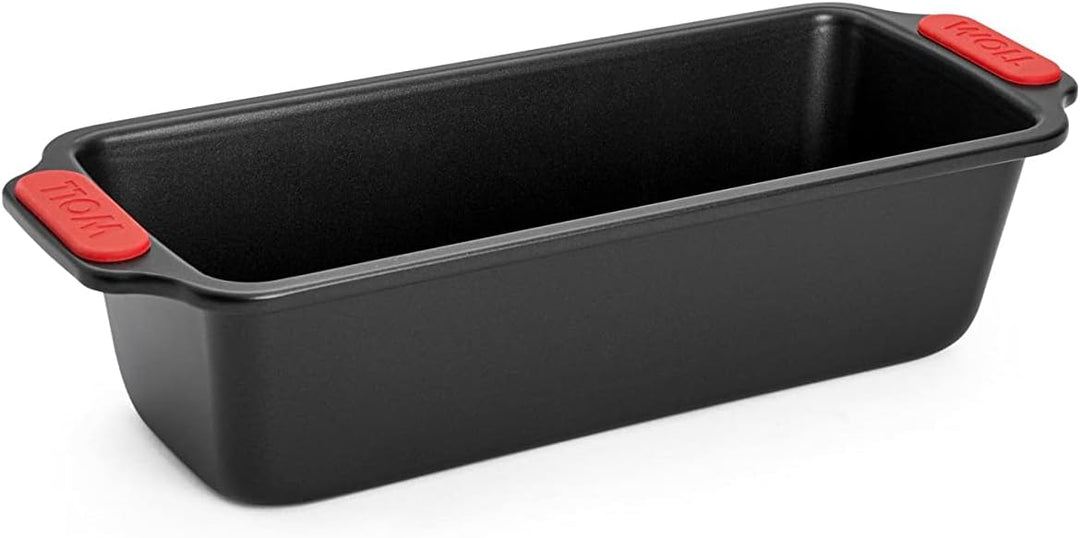 Woll Bakeware Kastenform 28 cm, mit hitzebeständigen Silikongriffen bis 230°C, PFAS-frei, zweilagige