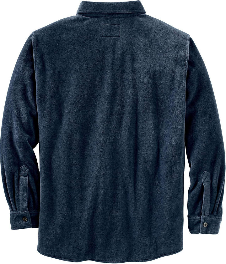 Legendary Whitetails Navigator Fleece-Herrenhemd mit Knopfleiste L Marineblau, L Marineblau
