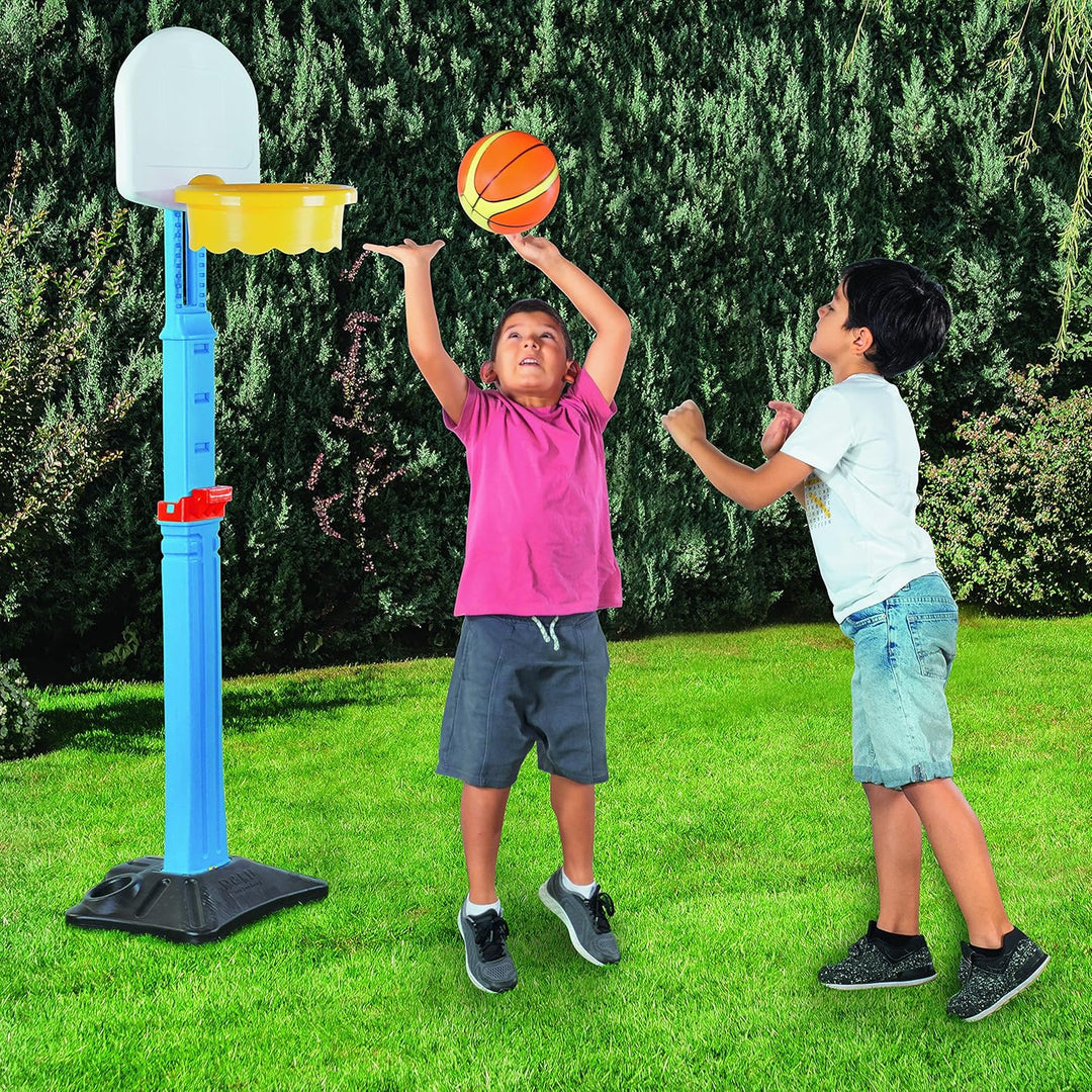 Dolu Basketball, orange, 3+, Outdoor, mit Korb