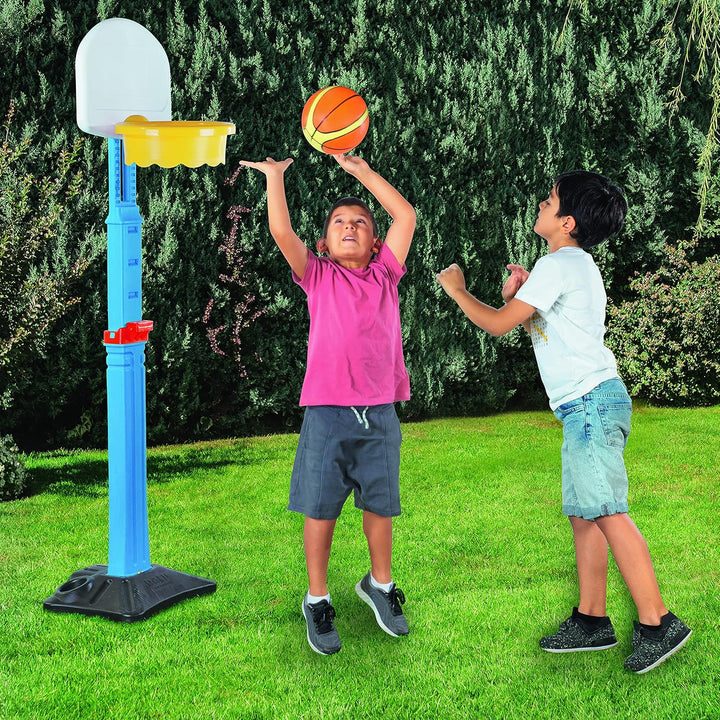 Dolu Basketball, orange, 3+, Outdoor, mit Korb