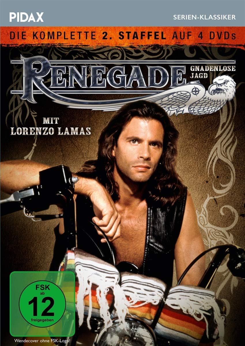 Renegade (Gnadenlose Jagd) Die komplette Kult-Action-Serie (110 Episoden in 5 Staffen) mit Lorenzo L