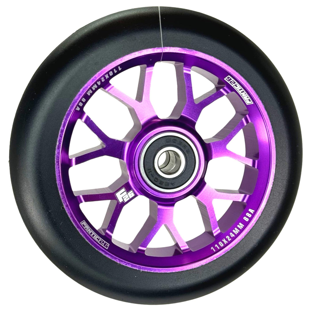 Fantic26 Spy7 Stunt Scooter Rolle I Trick I Tret I Kinder I Roller I Wheel I 110mm I ABEC-11 I Schne