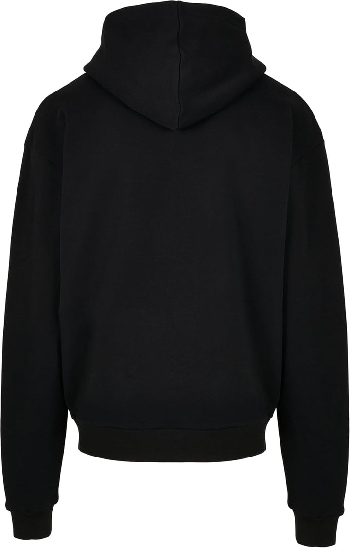 Build Your Brand Herren Ultra Heavy Cotton Box Hoody Kapuzenpullover S Schwarz, S Schwarz