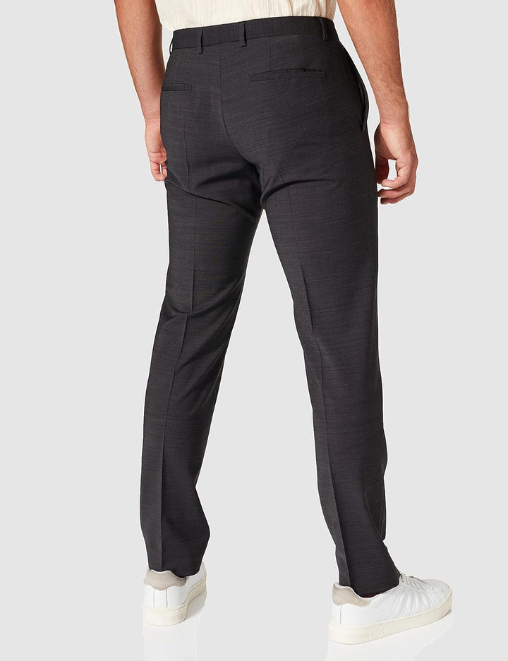 Strellson Herren Business-Anzug Hosen-Set 29 Grau (Charcoal 019), 29 Grau (Charcoal 019)