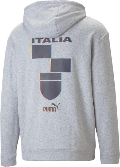 PUMA Herren Tops Italien ftblCulture Hoodie Herren M Grau, M Grau