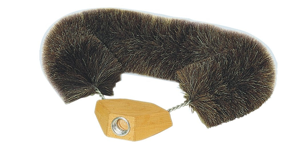 Redecker Spinnenbesen, 36 cm, Rosshaar, Schwarz, für Harte Böden