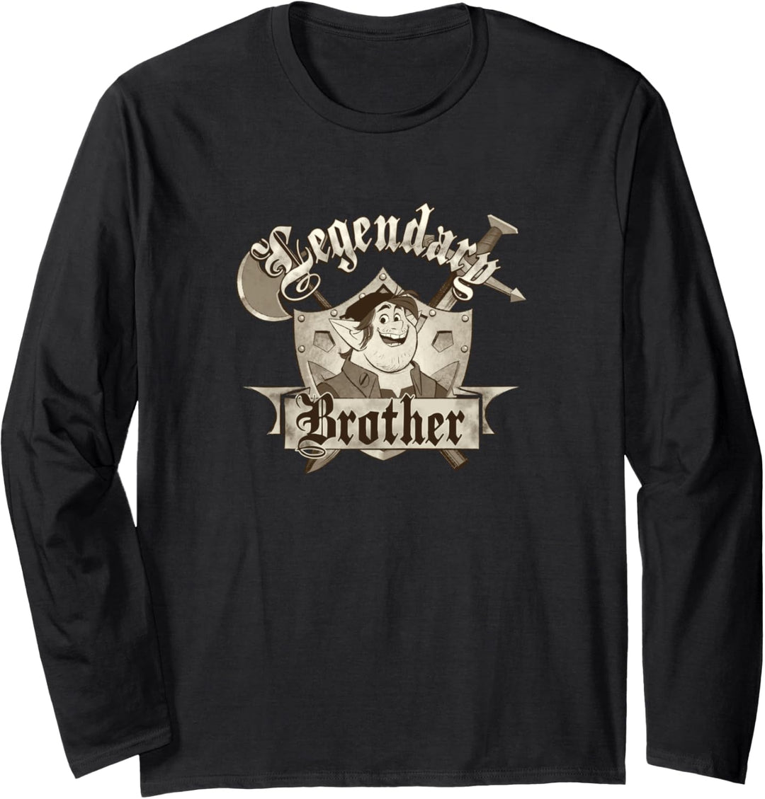 Disney Pixar Onward Barley Legendärer Bruder Langarmshirt
