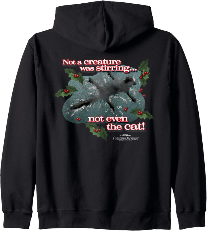 Christmas Vacation Not a Creature was Stirring Weihnachten Kapuzenjacke
