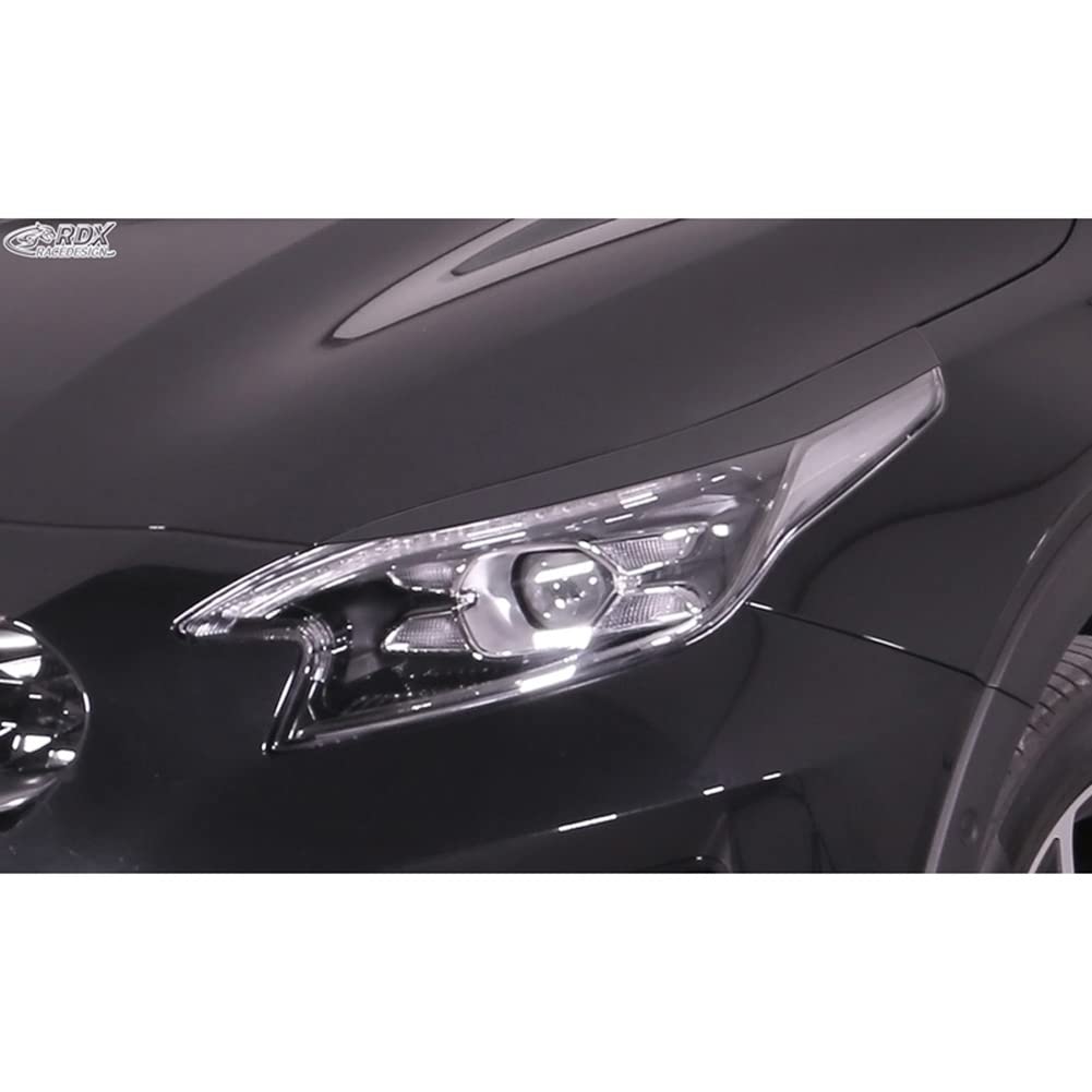 Scheinwerferblenden kompatibel mit Kia XCeed (CD) 2019- (ABS)