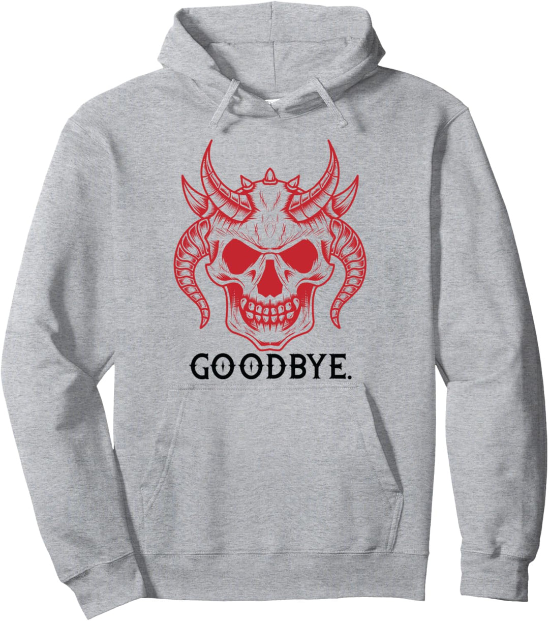 Goodbye.Vaporwave Aesthetic Pullover Hoodie