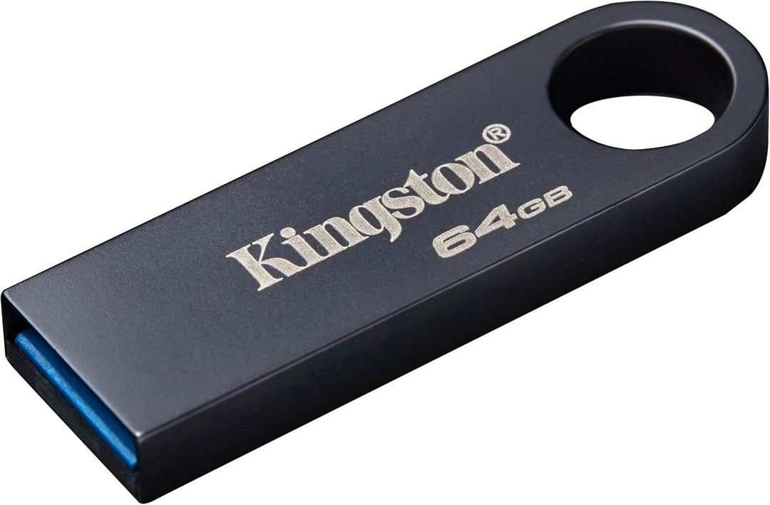 Kingston DataTraveler SE9 Gen 3-64GB - 220MB/s beim Lesen - Metall - USB-Stick 3.2 Gen 1 - Dunkles N