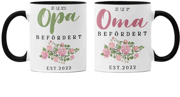 Trendation - Ihr werdet Oma und Opa 2022 Geschenke Schwangerschaft Verkünden Überraschung Baby Du Wi