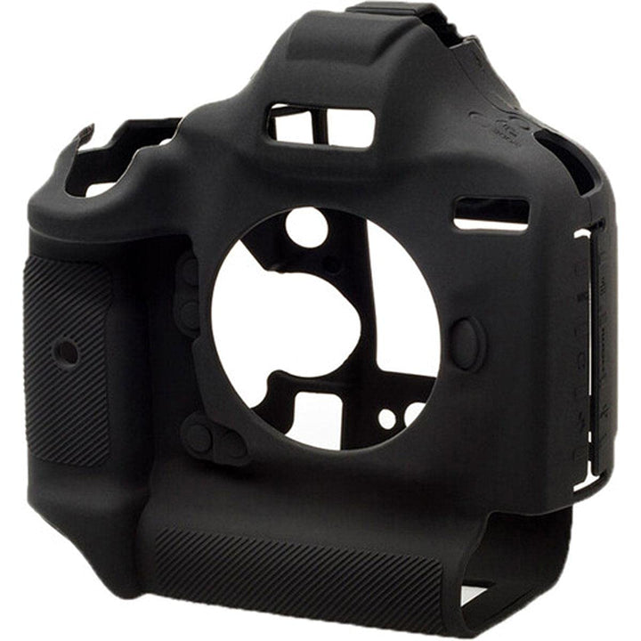 easyCover - Silikon Kameratasche - Schutz für Ihre Kamera - Canon 1Dx Mark III - Schwarz, Schwarz