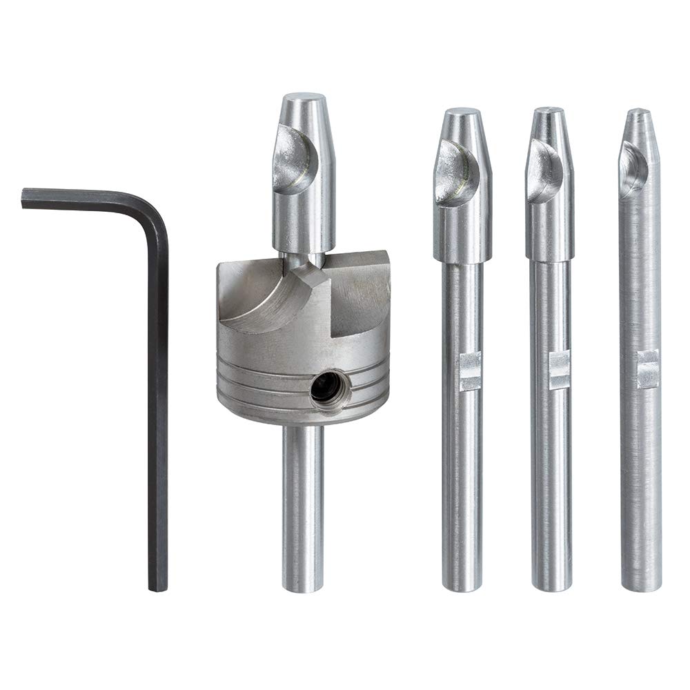 Planfräser mit Stiftahle, für Hülsen mit Bohrdurchmesser 7/8,5/9,5 und 10 mm