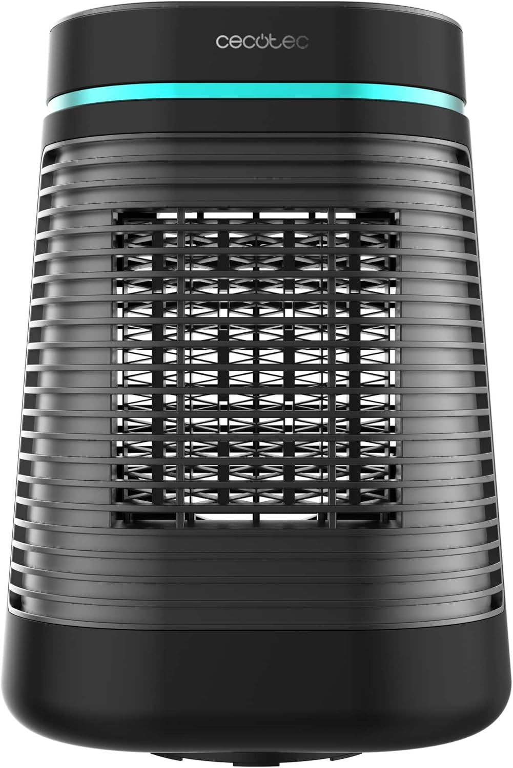 Cecotec Keramik-Tischheizgerät ReadyWarm 1550 Max Ceramic Rotate Black, 1500W, Manuelle Oszillation,