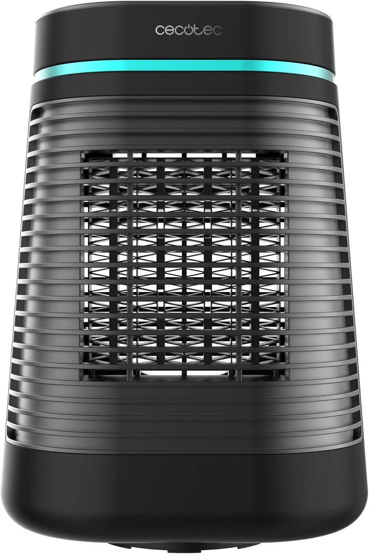 Cecotec Keramik-Tischheizgerät ReadyWarm 1550 Max Ceramic Rotate Black, 1500W, Manuelle Oszillation,