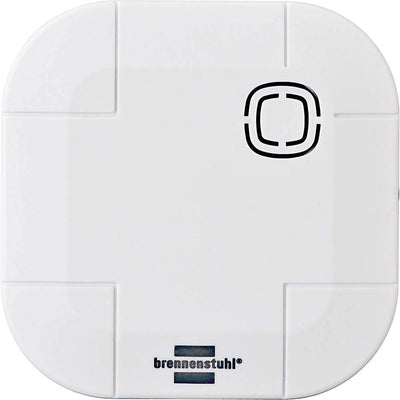 Brennenstuhl BrematicPRO Smart Home Wassermelder (Funk Wassersensor, Benachrichtigung per App)