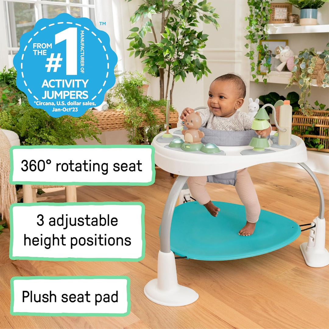 Ingenuity, Spring & Sprout, Aktivitätscenter 2-in-1, First Forest, Spielcentrum und Spieltisch mit S