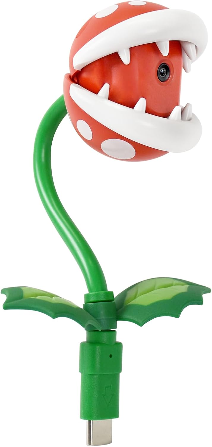 HORI Super Mario Piranha Plant Camera Stand for Nintendo Switch 2, Official Licensed Product