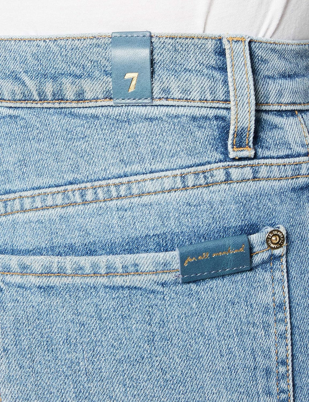 7 For All Mankind Damen Modern Dojo Jeans 28 Light Indigo, 28 Light Indigo