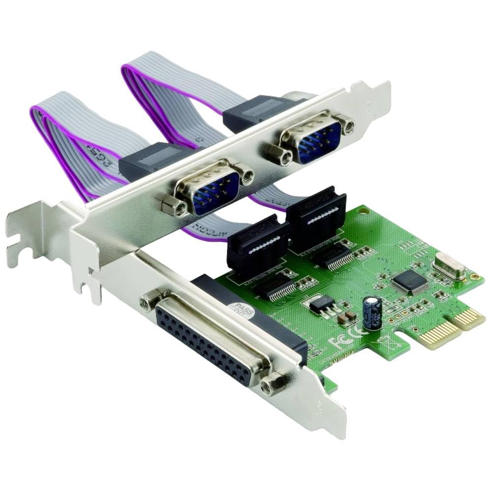 Conceptronic Parallelport &amp; Serielle 2-Port PCI-Express-Karte
