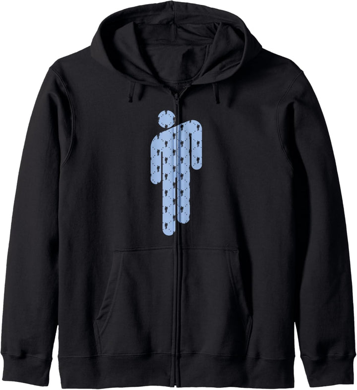 Billie Eilish Offizielles Blue Blohsh Kapuzenjacke