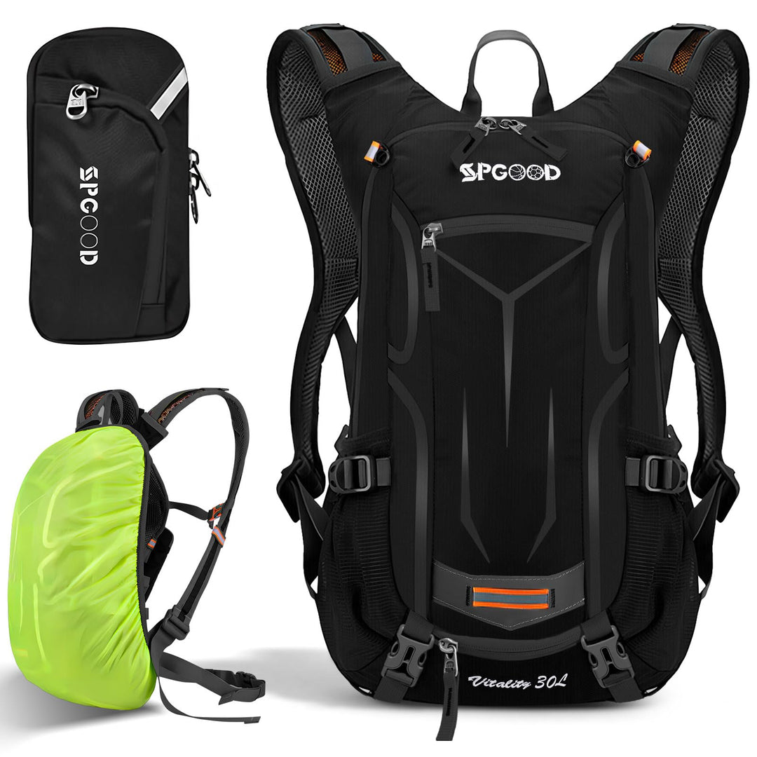 Fahrradrucksack 20L/25L/30L (9 Farben)-Wasserdichter Ultraleicht-für Damen & Herren Multifunktionale