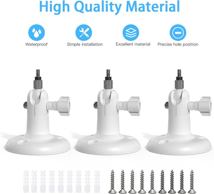 HOLACA Wandhalterung Kompatibel mit Rin g Stick Up Cam(Pro)/Outdoor Camera Plus und Eufy & Arl o Kam