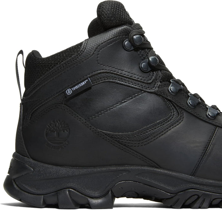 Timberland Herren Mt. Maddsen Mid Leather WpHiking Boot 40.5 EU Schwarz, 40.5 EU Schwarz