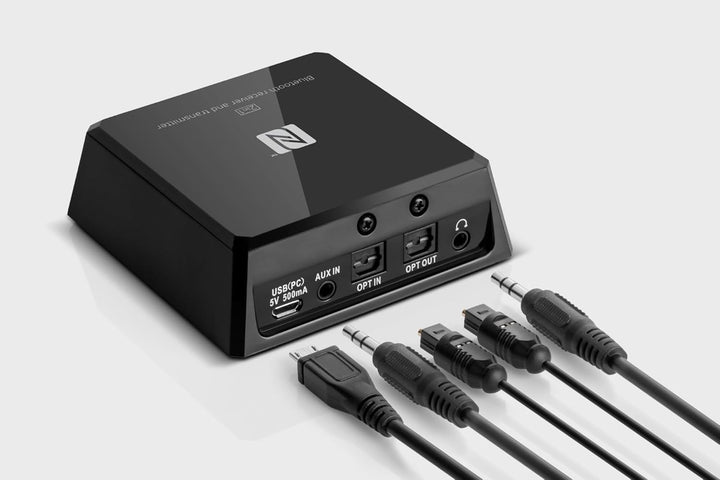 Krüger&Matz 2in1 Bluetooth HiFi Audio Empfänger und Sender (Apt-X, NFC) Modell BT-1 KM0352, schwarz