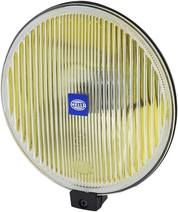 HELLA - Halogen-Nebelscheinwerfer - Comet 500 - 12V - rund - Anbau - gelbe Streuscheibe - Lichtschei