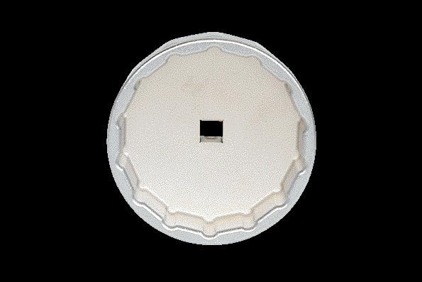 KS Tools 150.9215 3/8" Ölfilter-Schlüssel, SW 74,2mm, 14 Flächen