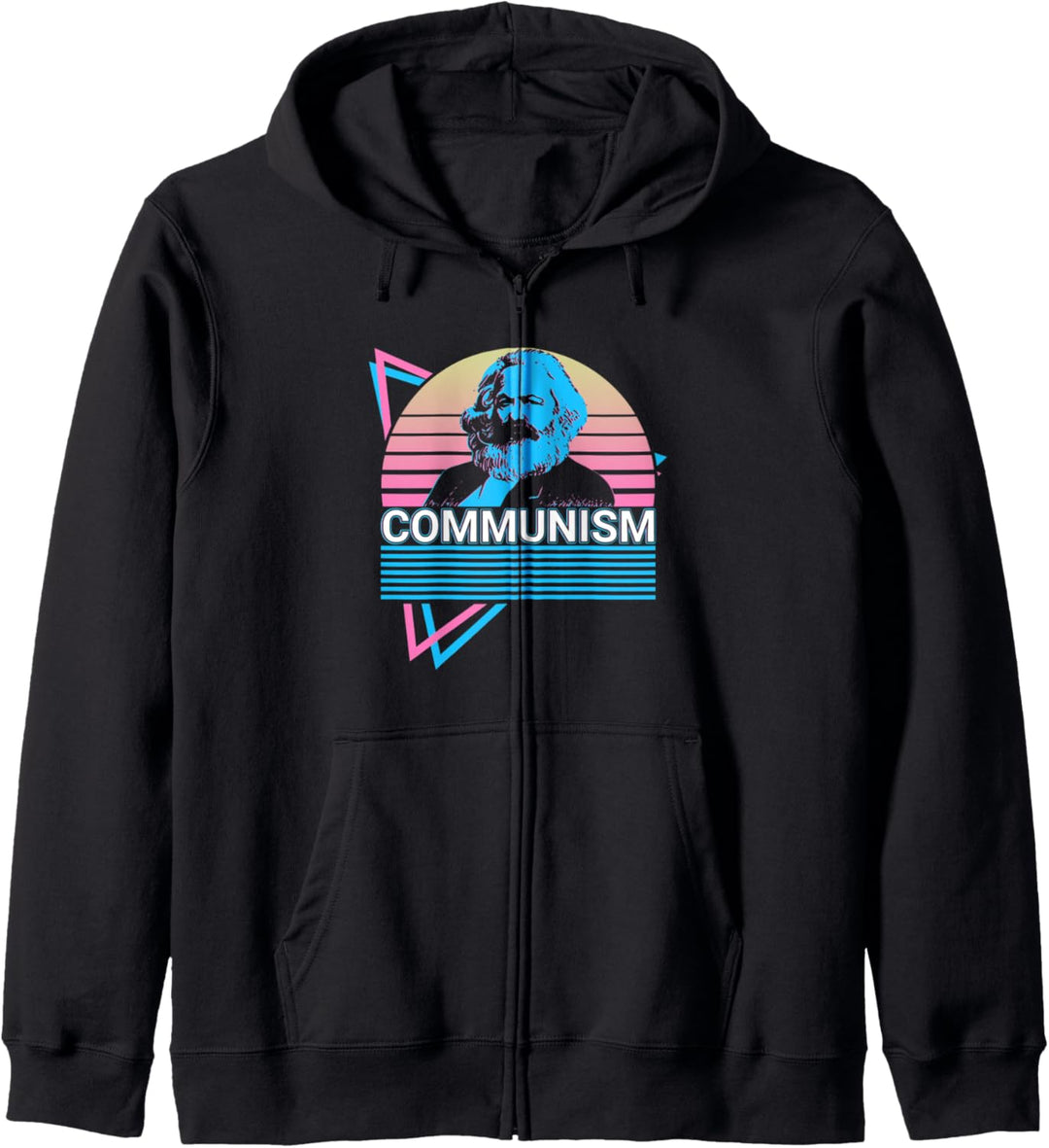 Kommunismus Karl Marx Marxismus Kommunist Sozialismus Sozialist Kapuzenjacke