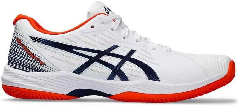 ASICS Herren Solution Swift Ff Clay Sneaker 42 EU White Blue Expanse, 42 EU White Blue Expanse