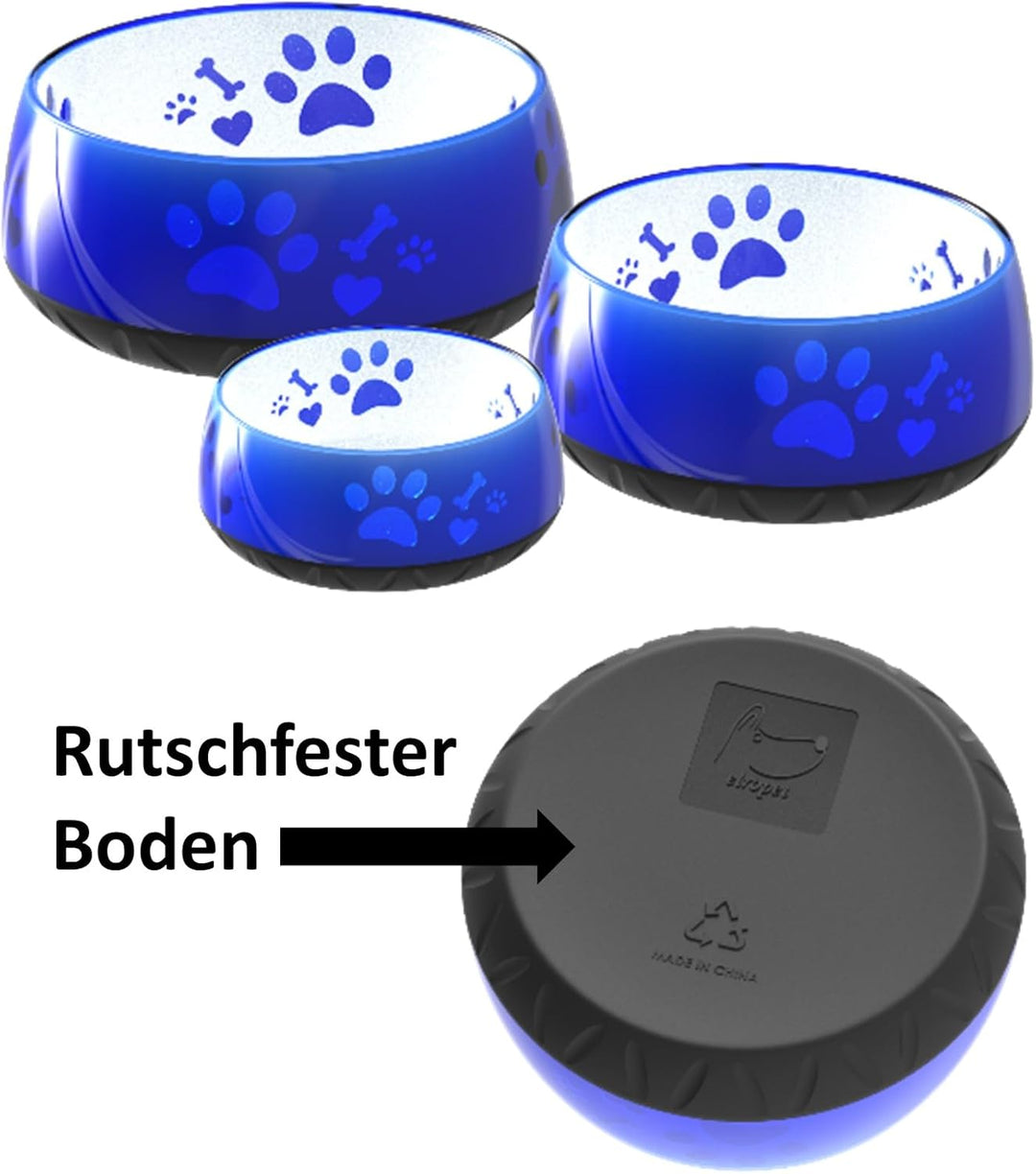 Hundenapf kleine Hunde/Hundenapf grosse Hunde/Futternapf Hund/Trinknapf Hund/S/M/L rutschfest (M 101