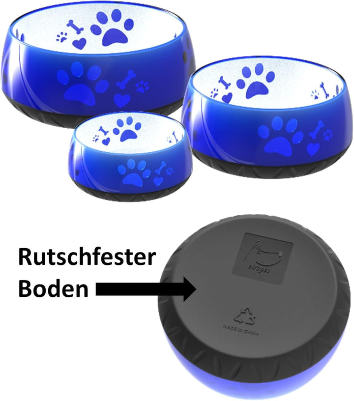 Hundenapf kleine Hunde/Hundenapf grosse Hunde/Futternapf Hund/Trinknapf Hund/S/M/L rutschfest (M 101