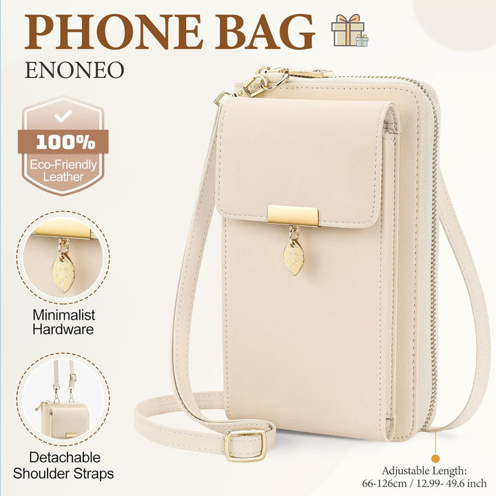 Geldbörse Damen Handytasche zum Umhängen Leder PU Damen Umhängetasche Kleine RFID Schutz Handy Geldb