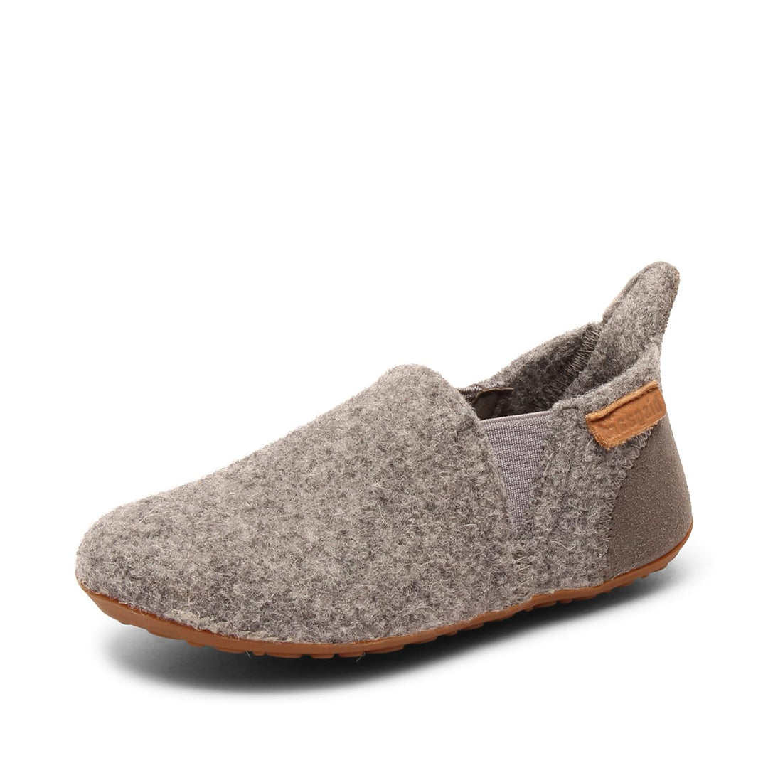 Bisgaard Unisex Kinder Sailor Wool Niedrige Hausschuhe, Grau