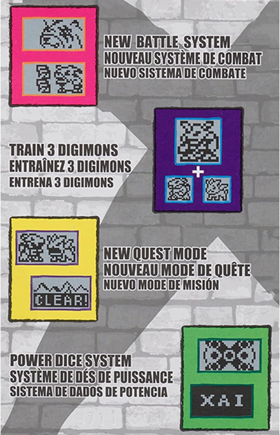 BANDAI – Digimon – DigimonX – Weiss/Blau – Von den Erfindern des Tamagotchi – 41922, Weiss/Blau