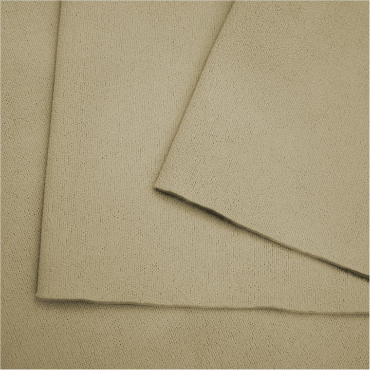 Autohimmelstoff Himmelstoff Dachhimmel Velour Himmel mit Schaum (Beige, 1,70m x 3m) | Grundpreis pro