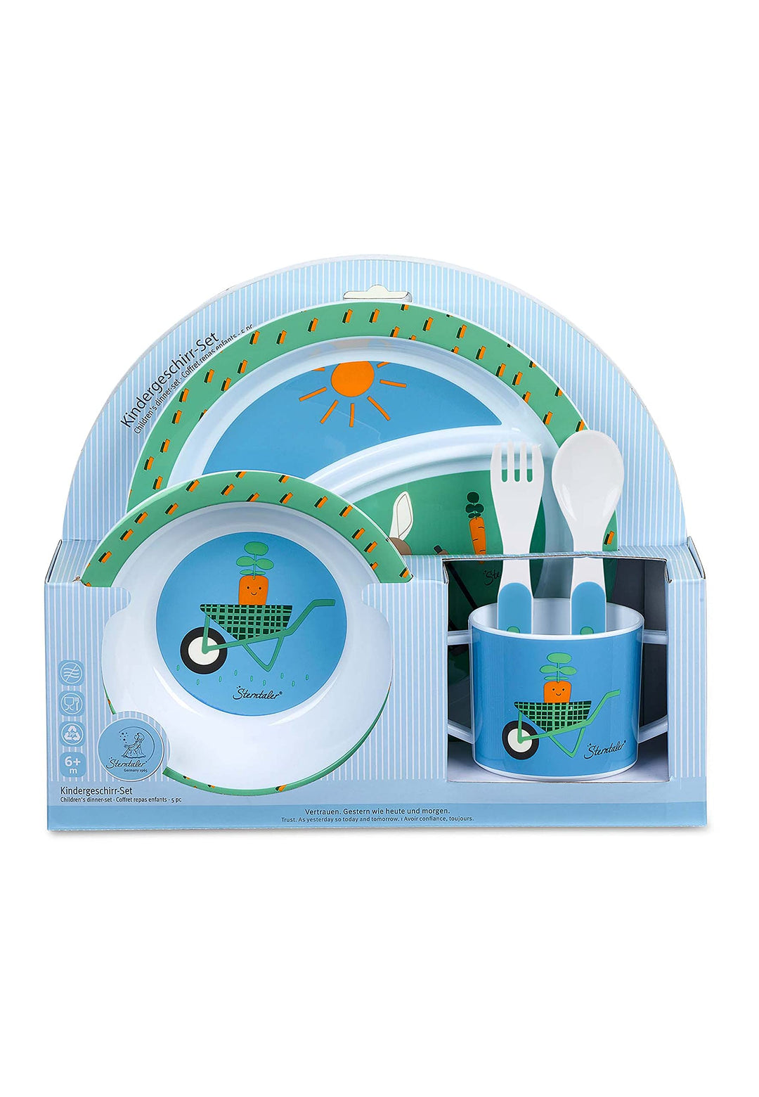 Sterntaler Kindergeschirr-Set Emmilius EmmiGirl Rosa, EmmiGirl Rosa