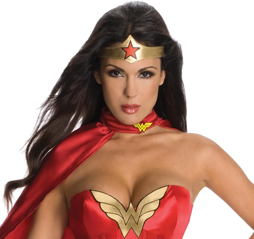 Rubie's Offizielles Wonder Woman Korsett für Damen, Kostüm für Erwachsene, Grösse S, S