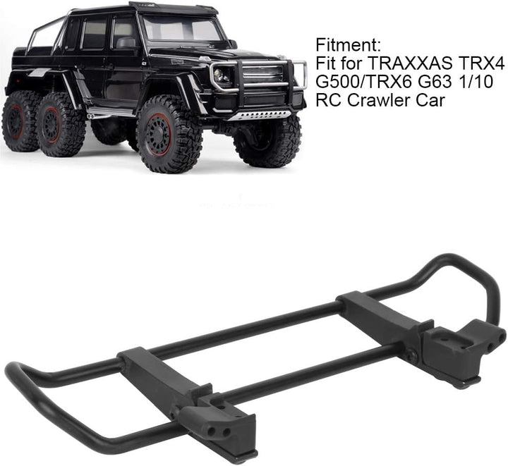 RC Car Frontstossstange, Quick Release Split Aluminiumlegierung Frontstossstange für G500/TRX6 G63 1