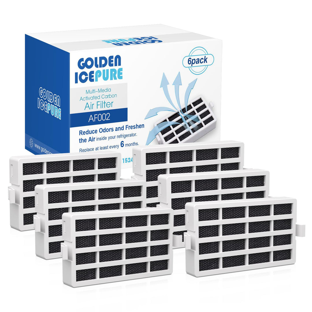 6 x GOLDEN ICEPURE AH-WPA kompatibel mit Whirlpool Microban ANT001, ANT002, ANTF-MIC, Bauknecht Hygi