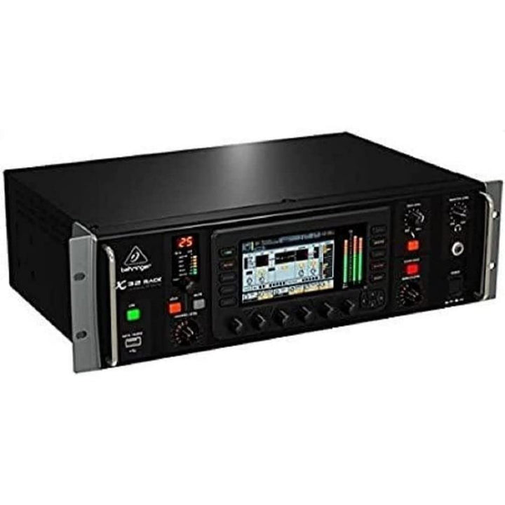 Behringer X32 RACK Digitaler Rack-Mixer mit 40 Eingängen und 25 Bussen, 16 programmierbaren Midas-Vo