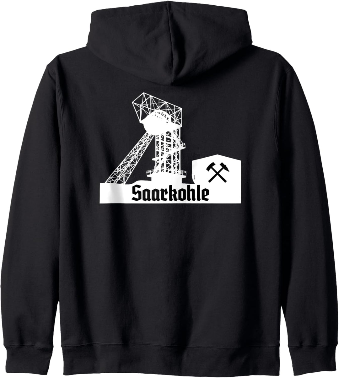 Saarkohle - Bergbau im Saarland - Saarbrücken Kapuzenjacke
