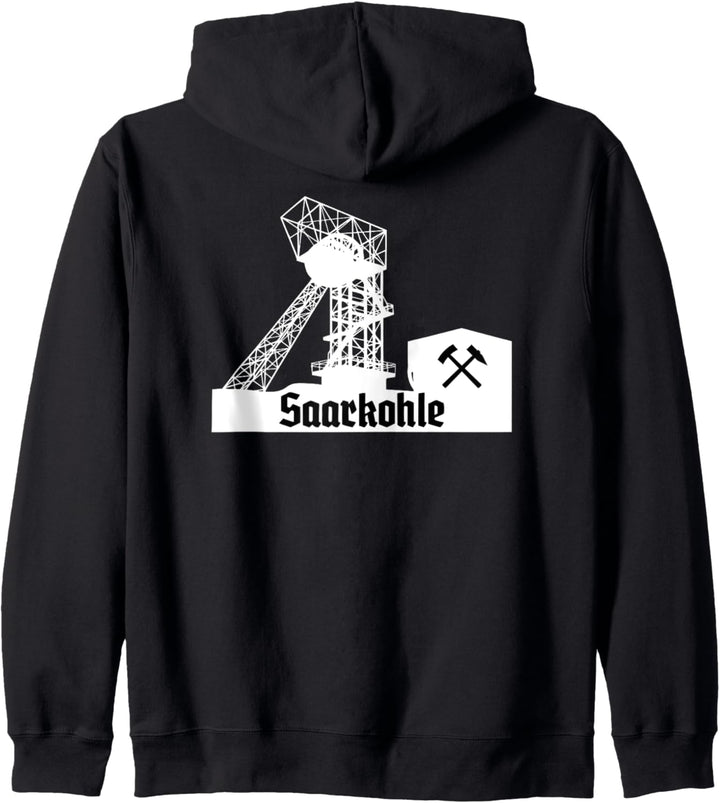 Saarkohle - Bergbau im Saarland - Saarbrücken Kapuzenjacke