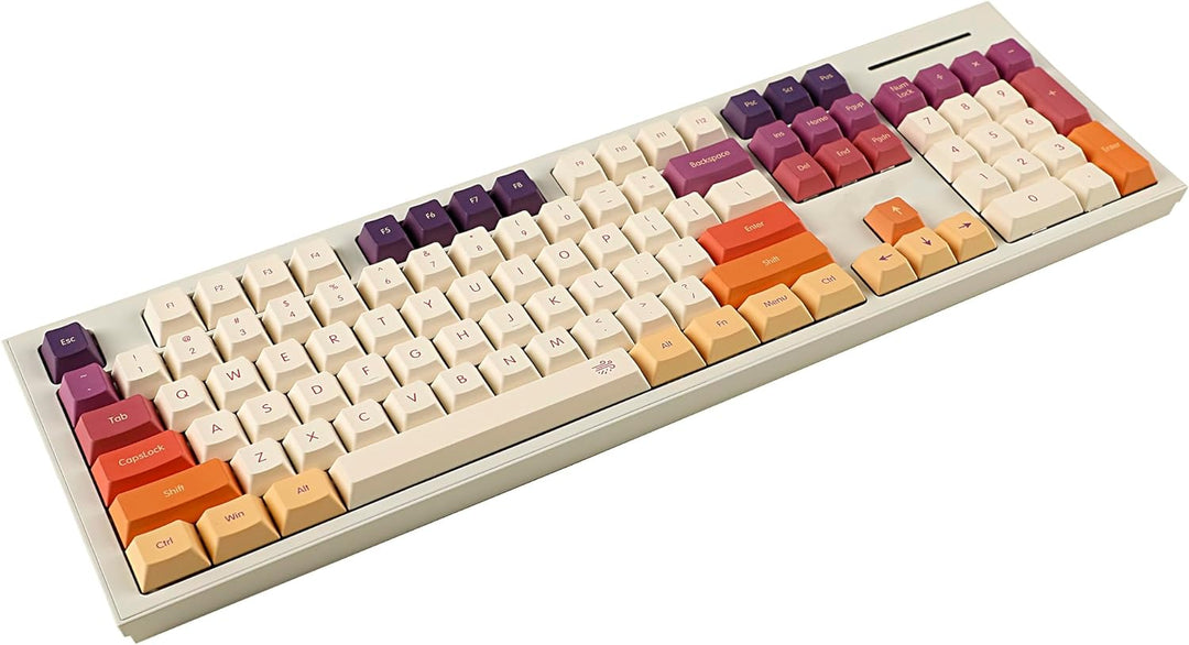 1,7 mm Dicke Deutsch Französisch ISO Cloud Dye Sub-Tastenkappen Dickes PBT Cherry Profil Tastenkappe