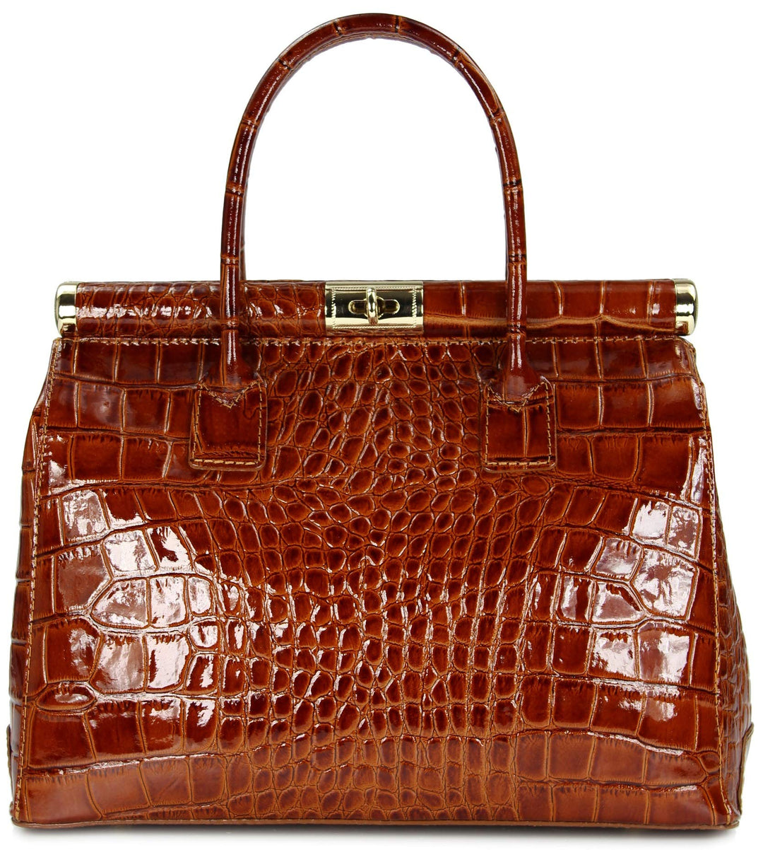 Belli The Bag XL italienische Leder Henkeltasche Handtasche Damen Ledertasche Umhängetasche - 34x25x